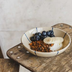 GRANOLA AND FRESH FRUIT