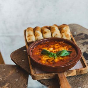 SCARMOZZA AL FORNO (VEGGIE)