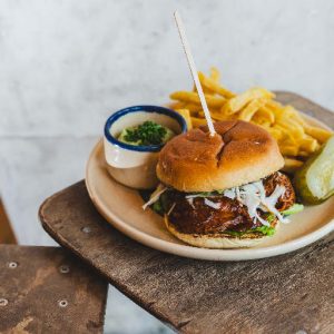 PULLED PORK BURGER
