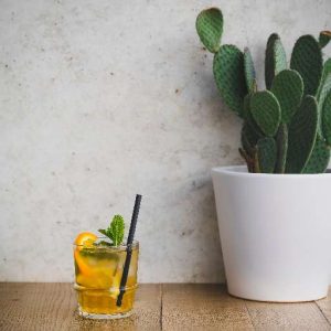 PEACH LEMONGRASS ICED TEA