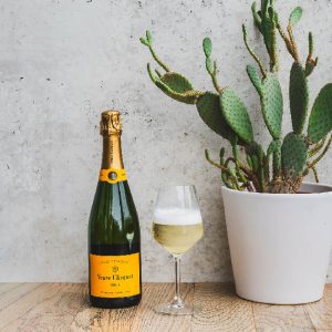 VEUVE CLIQUOT CHAMPAGNE BOTTLE