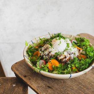 ROASTED MUSHROOMS SALAD